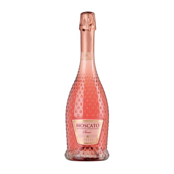 Bosio Moscato Spumante Rosé olasz édes rozé pezsgő 0,75L - 7,5%