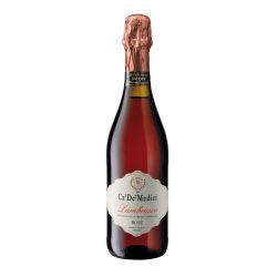   Ca' De' Medici Lambrusco Rosé- Vino Frizzante Semisecco DOC 0,75l - 9%