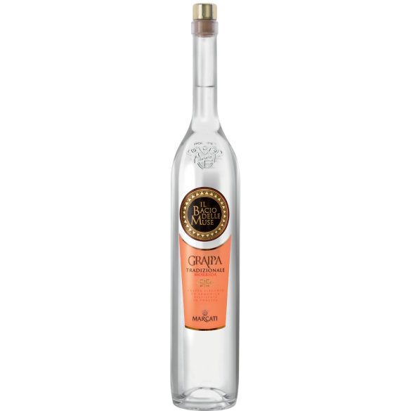 Marcati Grappa Bianco Bacio delle Muse 40% 1,5L / 1500 ml