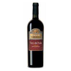   Poggio Torselli Tieri del Fula Toscana Rosso IGT vörösbor 2015 14,5% -  0,75 L / 750 ml