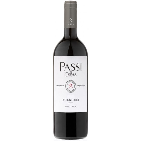 Passi Di Orma Bolgheri DOC 2017 Olasz Vörösbor 0,75l 14%